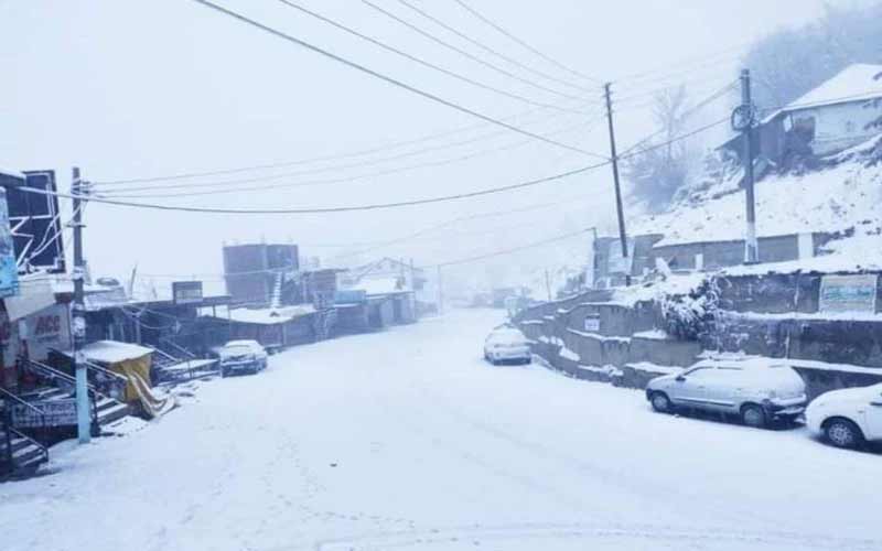 हिमाचल प्रदेश के कुछ जिलों में 2 दिन भारी बर्फबारी का येलो अलर्ट जारी