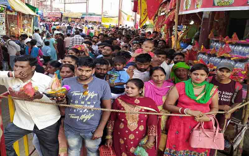 58 thousand devotees visited Mata Balasundari on Navami