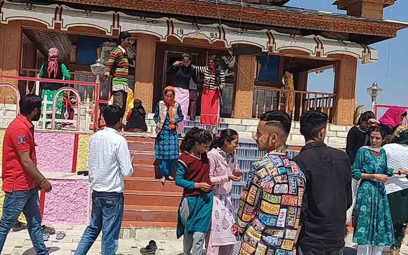 After 2 years on Chaitra Navratri, devotees gathered in Maa Bhangayani temple