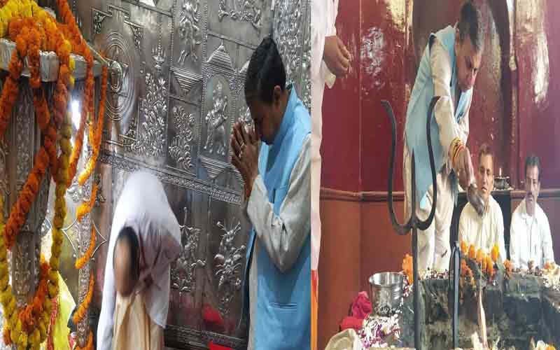 Food, Civil Supplies and Consumer Affairs Minister visited Mata Bala Sundari