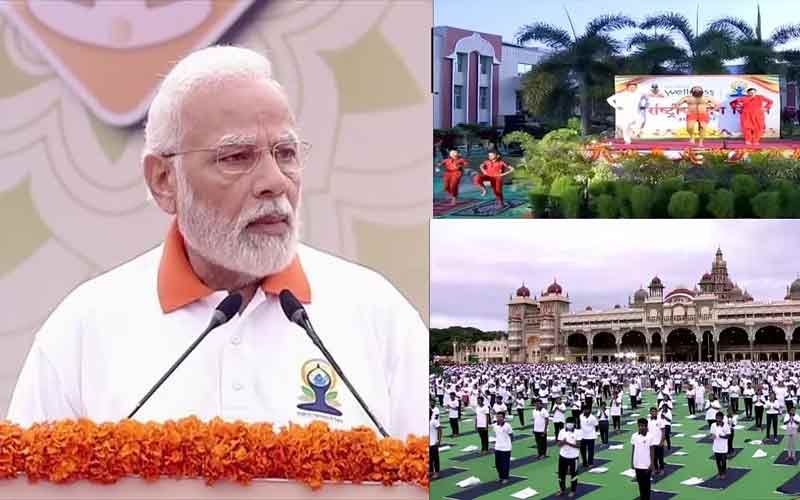 International Yoga Day: Modi said - today yoga is becoming a mutual basis for global cooperation