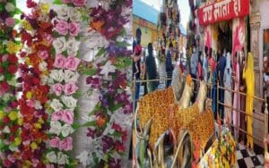 Ban on offering plastic flowers and garlands in the temples of the district