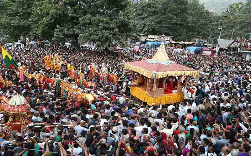 International Kullu Dussehra will be held from this October, to 330 deities....