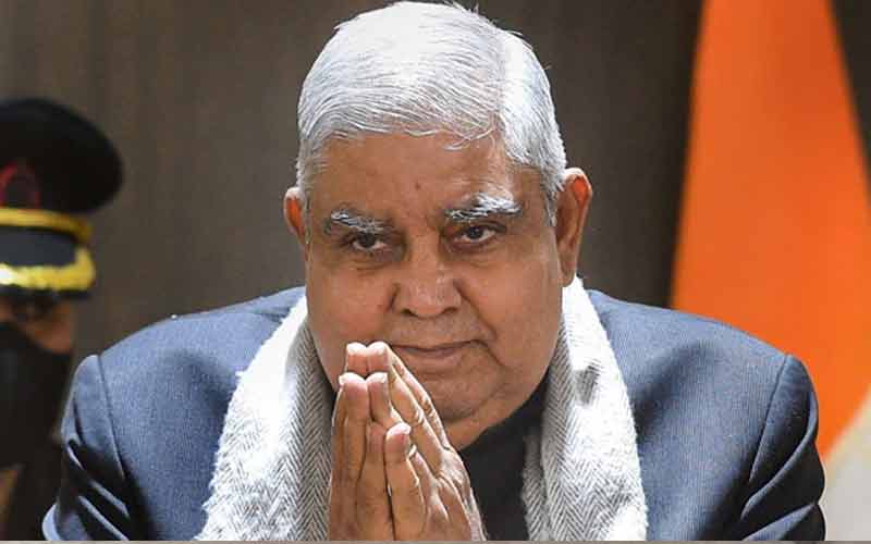 Vice President Jagdeep Dhankhar