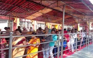 10 thousand devotees visited Mata Bala Sundari on the fifth day of Ashwin Navratri in Trilokpur