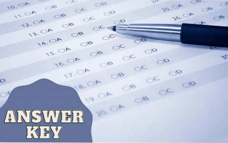 जेल वार्डरों की लिखित परीक्षा की अनंतिम उत्तर कुंजी जारी