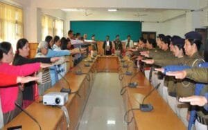 Pledge administered on the occasion of National Unity Day