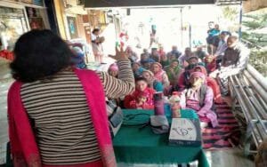 Polio activities organized at Nauni Anganwadi Center