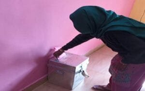 7019 voters of the district opted to vote from home, so far so many have cast their vote...