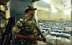 After voting, all eyes are now on December 8, machines kept in three security circles