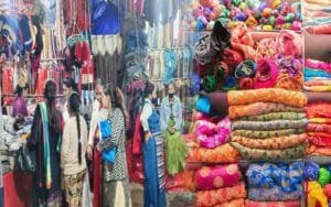 Hot clothes shops decorated after the knock of cold, increased prices