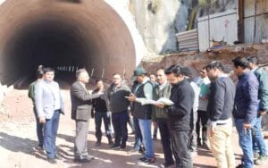 DC reviewed the construction works of Kiratpur-Nerchowk four lane, gave...