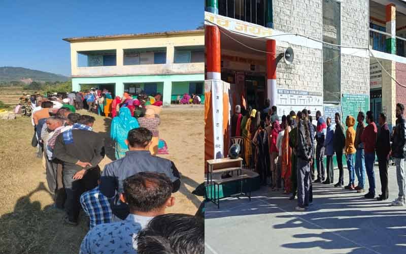 In Himachal Pradesh, so far the percentage of polling has been done, on one click, know where the polling was