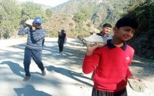 NSS students gave the message of cleanliness in Dargi village