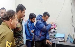 Now thieves made a dent at the hardware shop, took away goods worth lakhs