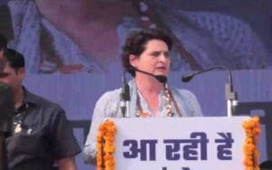 Priyanka Gandhi roared in Kangar, said - there is only talk of double engine, to move forward...