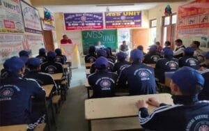 Seven day National Service Scheme camp started at Talmehda School
