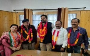 Sirmaur working president Aashiq Choudhary