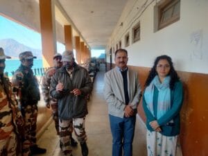 District Election Officer and Superintendent of Police jointly inspected the strong room