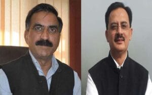 Sukhwinder Singh Sukhu and Harshvardhan Chauhan