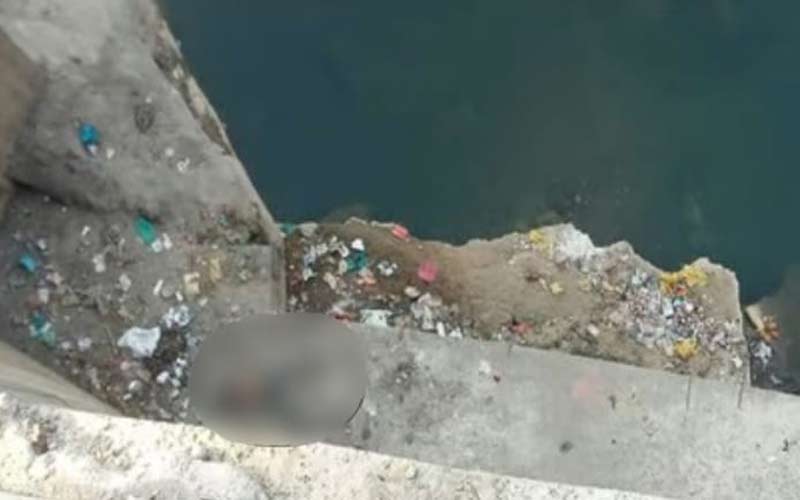 व्यक्ति ने पुल से लगाई छंलाग, खड्ड की जगह नींव पर गिरने से दर्दनाक मौत