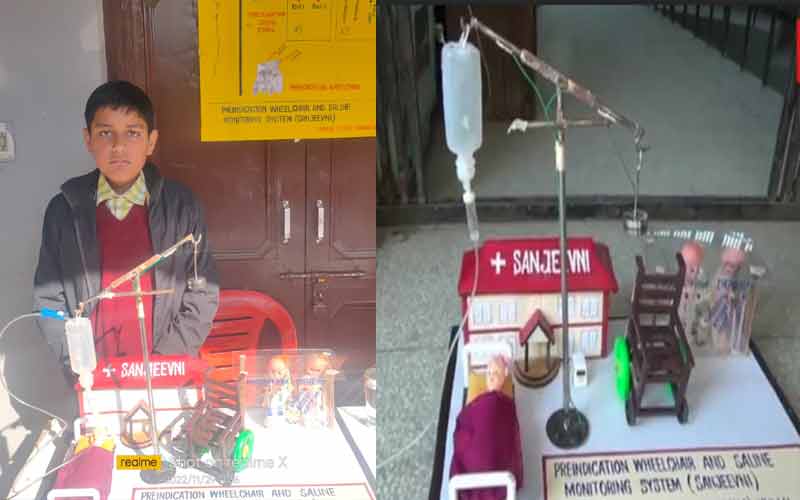 छात्र ने तैयार किया ऐसा मॉडल जो इमरजेंसी में बचाएगा मरीज की जान….