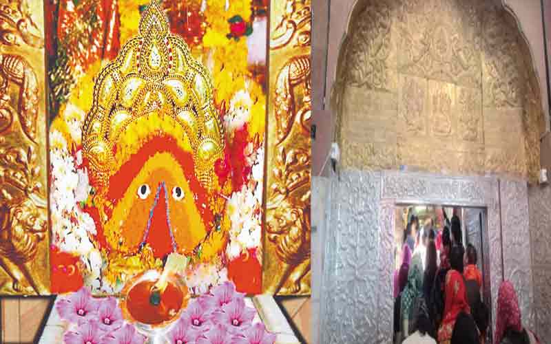 The wall at the entrance of Chintpurni temple will now be decorated with silver
