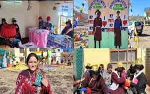 World's highest polling station decorated like a bride, people voted wearing traditional clothes