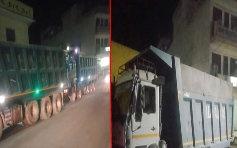 Big action on overloaded vehicles in Paonta Sahib, stir among drivers