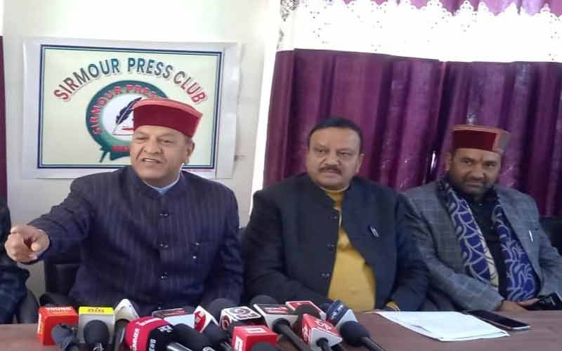 By denotifying Kalaamb sub-tehsil and Patwar circle, the new government's gift to the people of the area - Dr. Bindal