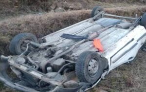Car rolled into ditch in Nauhradhar, driver died in accident