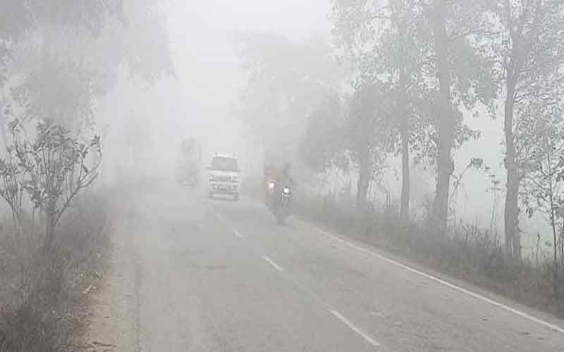धुंध पड़ने से सुबह-शाम बढ़ी ठंडक, 6 दिनों तक ऐसा रहेगा मौसम का हाल