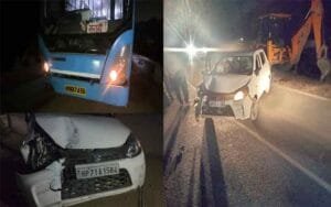 Drunk-car-driver-hits-HRTC-.jpg