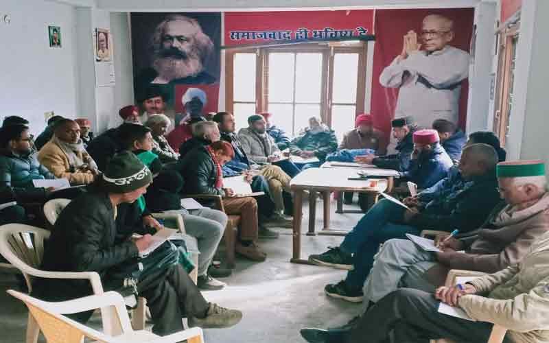 Himachal Kisan Sabha will actively participate in the nationwide farmer's movement