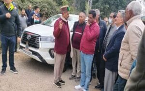 Inspection of land for Sub Judge Court in Draman