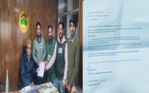 NSUI sent memorandum through Vice Chancellor to restore MANF stipend