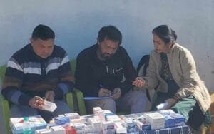 Nahan Municipal Council organized a free health checkup camp for the sanitation workers.