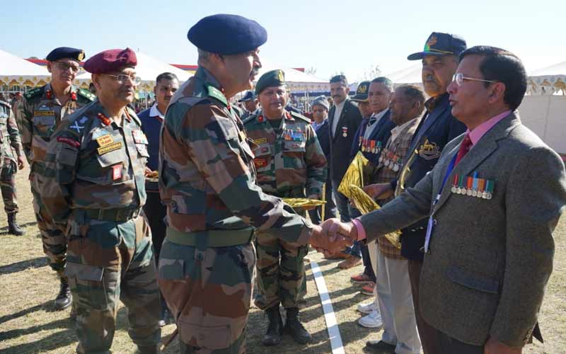 पूर्व सैनिकों के लिए योल में महारैली का आयोजन, पुरस्कृत विजेताओं और वीर नारियों को…..