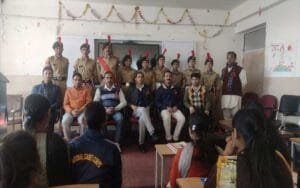 Organized "Rank Ceremony" of outstanding cadets by NCC unit at Haripurdhar