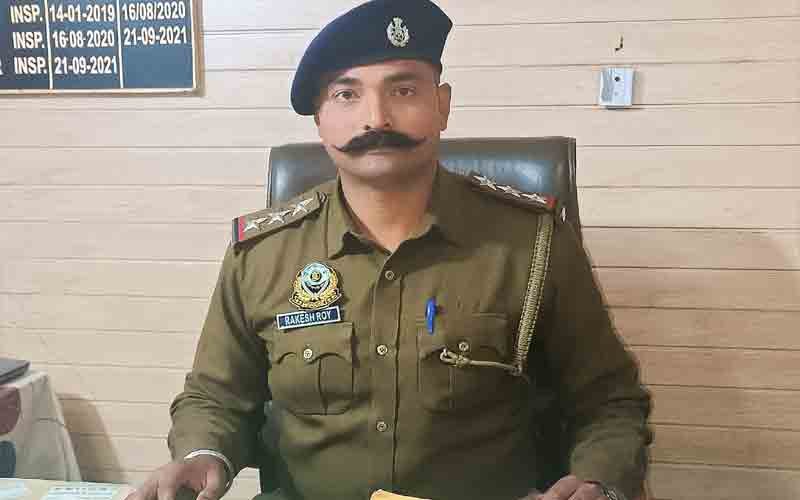 एसएचओ राकेश रॉय ने संभाला बद्दी पुलिस थाना के नए कप्तान का कार्यभार