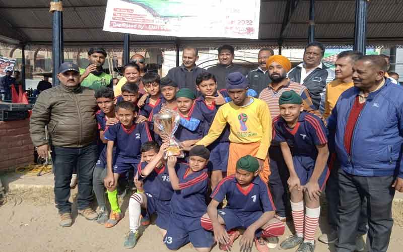 शमशेर बॉयज स्कूल ने अपने नाम किया अंडर-14 फुटबॉल लीग का खिताब, अरिहंत स्कूल को…