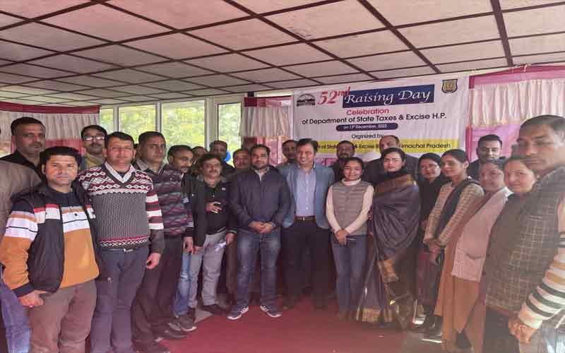 State Tax and Excise Department Bilaspur celebrated 52nd Foundation Day