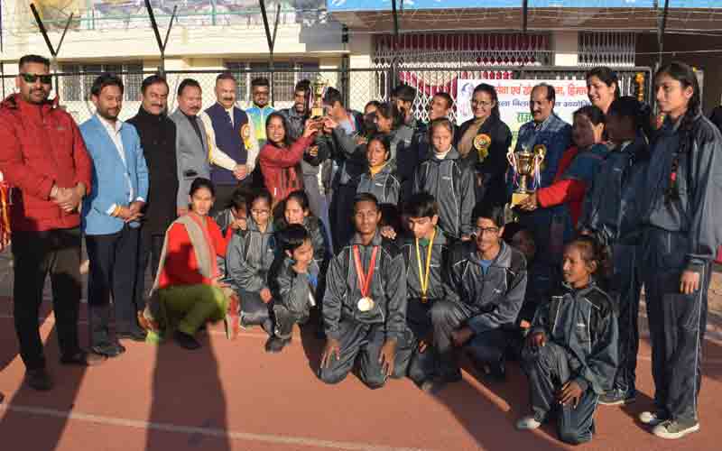 बिलासपुर में राज्यस्तरीय दिव्यांग प्रतिभा खोज खेलकूद प्रतियोगिता का हुआ समापन