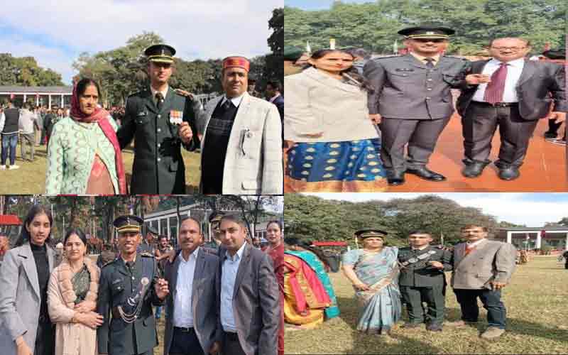 हिमाचल के युवाओं ने वतन पर मर मिटने की ली शपथ, माता-पिता का सपना किया पूरा
