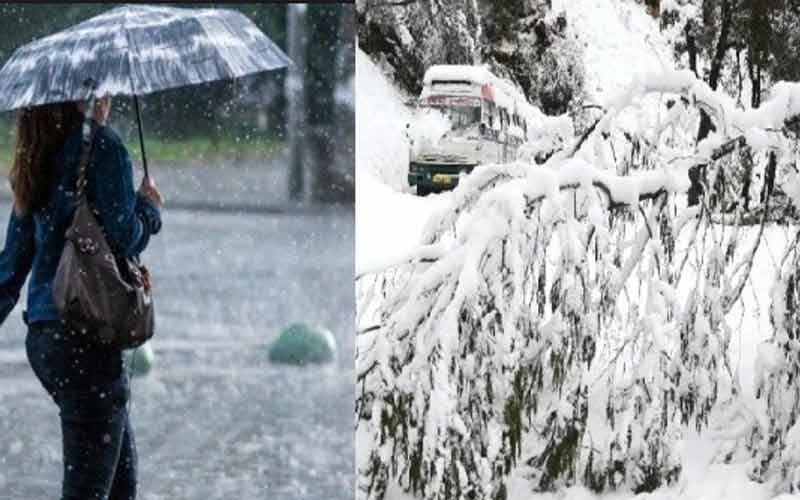 जिला सिरमौर में बारिश-बर्फबारी को लेकर एडवाइजरी जारी