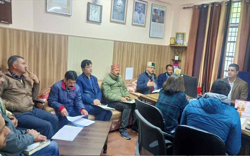 अजय सोलंकी ने की कल्याण विभाग की समीक्षा बैठक, दिए कई निर्देश