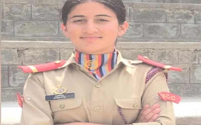 भोलाड़ गांव की अंकिता का दिल्ली गणतंत्र दिवस परेड के लिए चयन