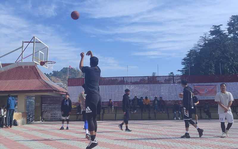 सुभाष चंद्र बोस की जयंती के उपलक्ष पर बास्केटबॉल प्रतियोगिता का आयोजन