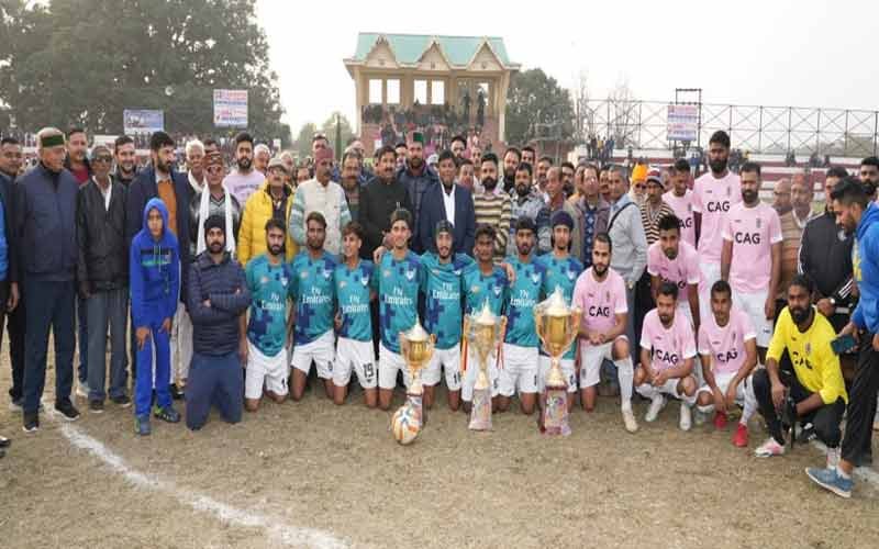 Deputy Chief Minister inaugurated the football competition, heard public problems in Ghaluwal