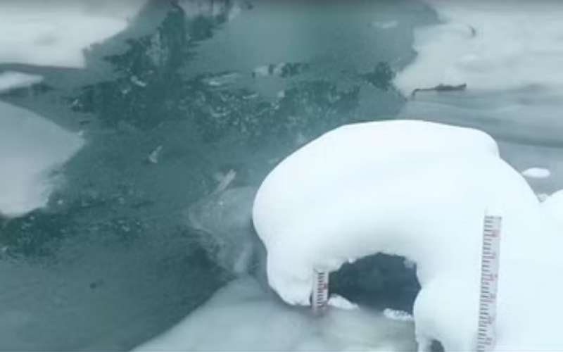 भारी हिमस्खलन से चार घंटे तक रुका रहा नदी का बहाव, प्रशासन ने लोगों को किया सतर्क….